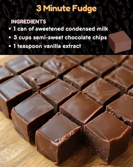 3 Minute Fudge