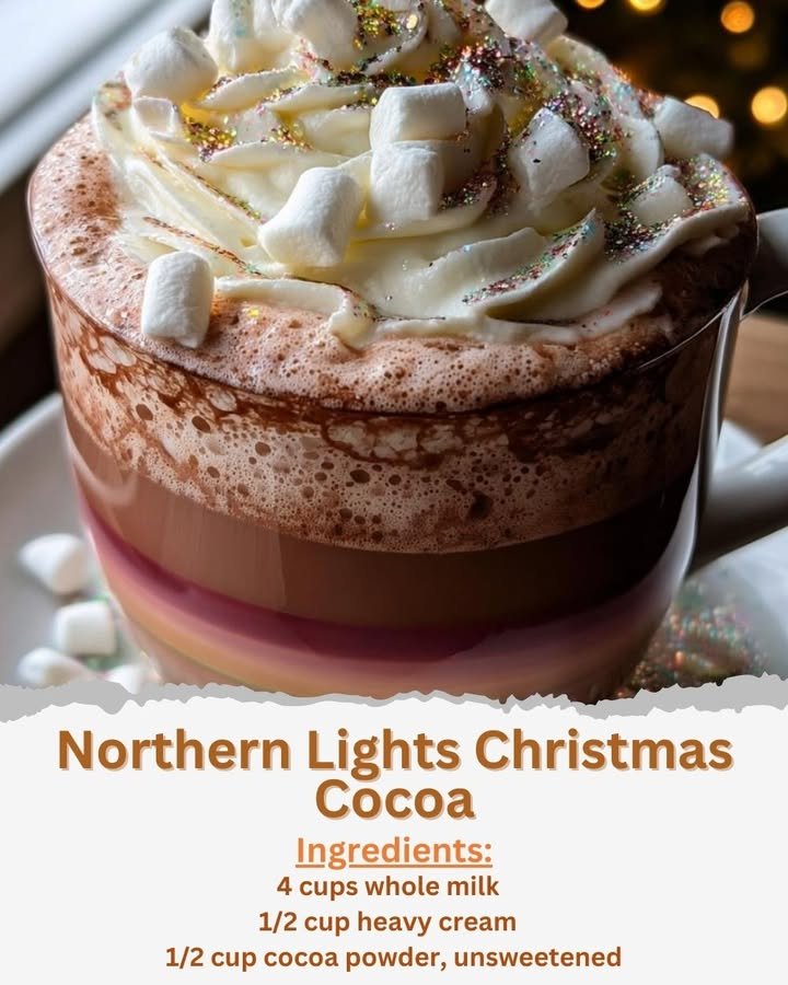 Northern Lights Christmas Cocoa