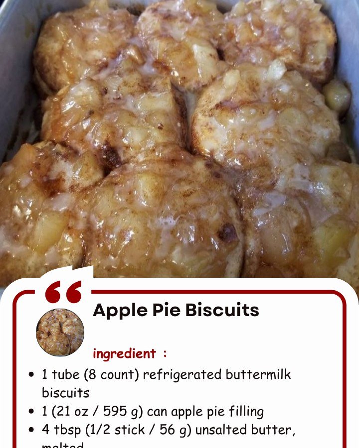 Apple Pie Biscuits