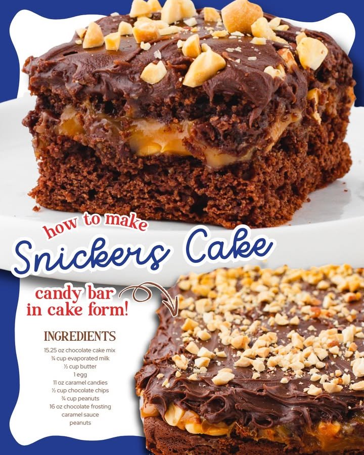 SNICKERS CAKE