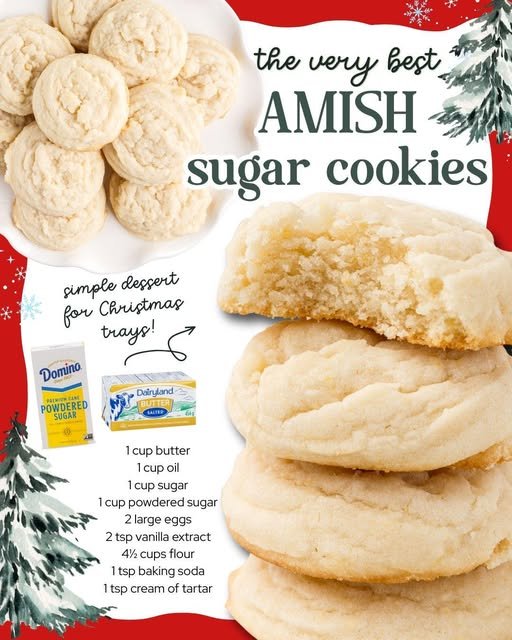 Amish Sugar Cookies