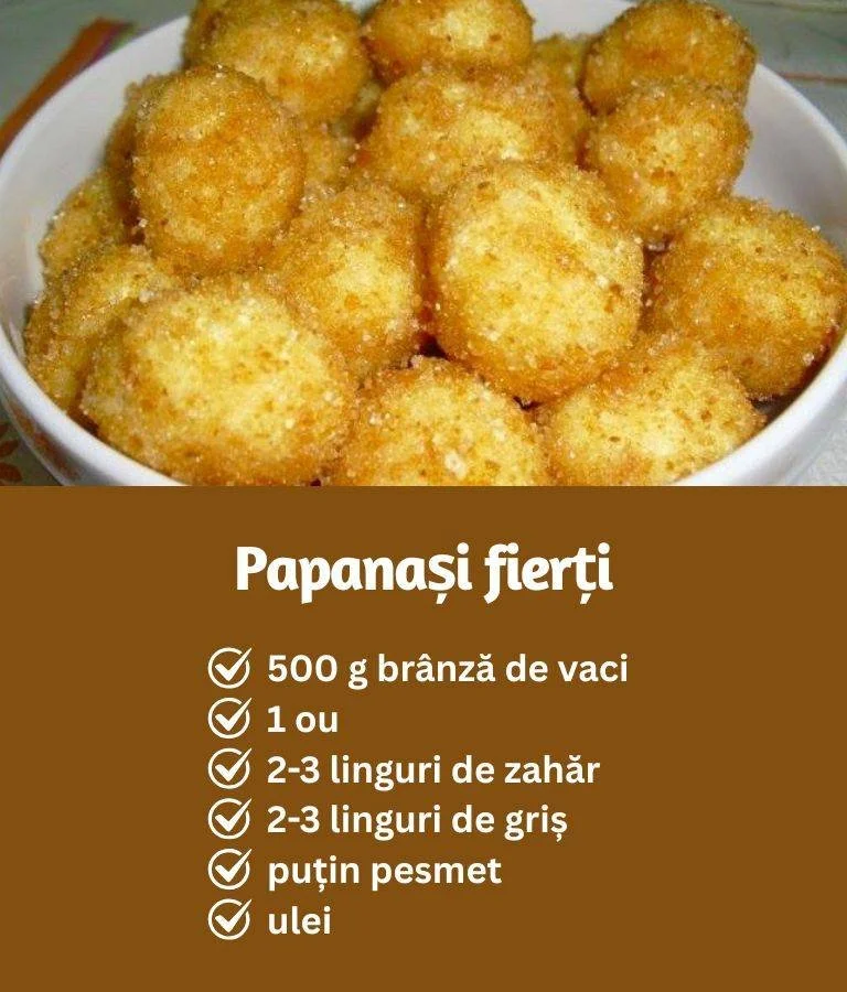 Papanași fiți, delicat și cremos, o rețetă tradițională românească