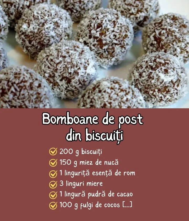Bomboane de casă de post