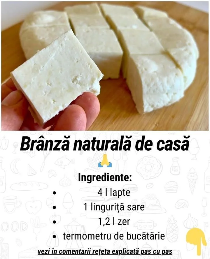 Brânză naturală și gustoasă de casă. Nu vei mai cumpăra de la magazin când vei vedea ce ușor se face! Brânză de casă naturală preparată acasă, ușor de făcut și delicioasă