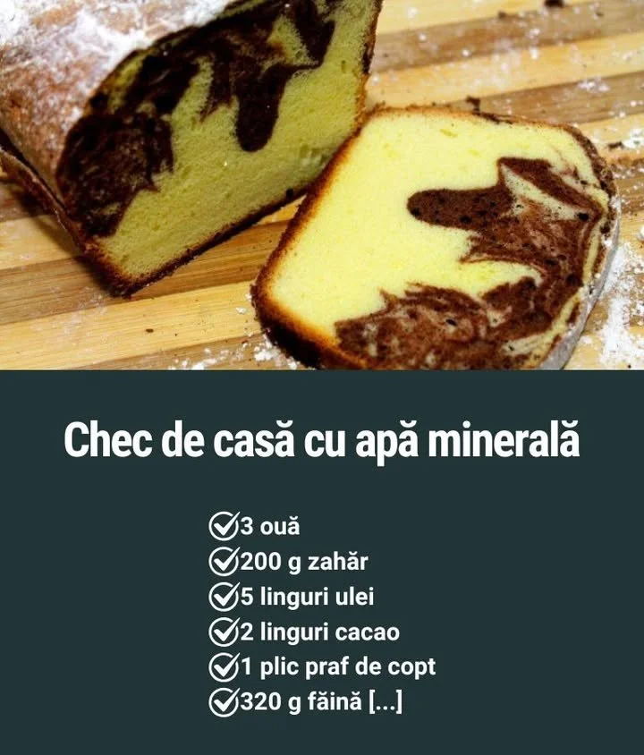 Pufos aerat cu apă minerală, un desert delicat și spumos.