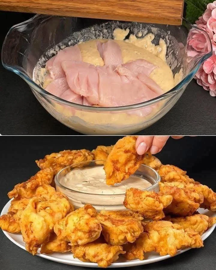 Crispy homemade chicken Pui crocant crocant și delicios, preparat acasă