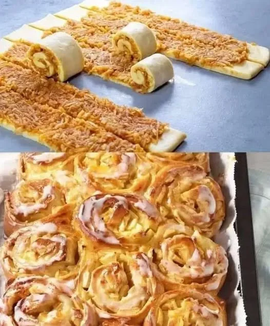 Melci Divini cu Mere și Scorțișoară Melci divini cu mere și scorțișoară, un desert delicios și aromatic