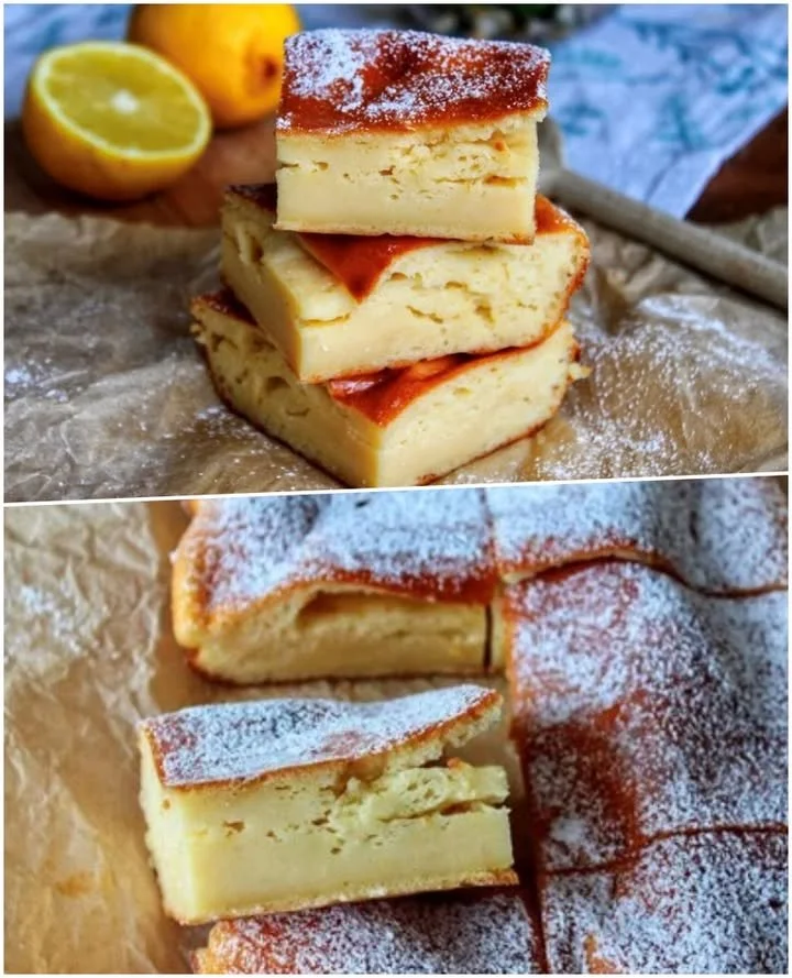 Prăjitură cu iaurt și lămâie, un desert delicios și proaspăt.