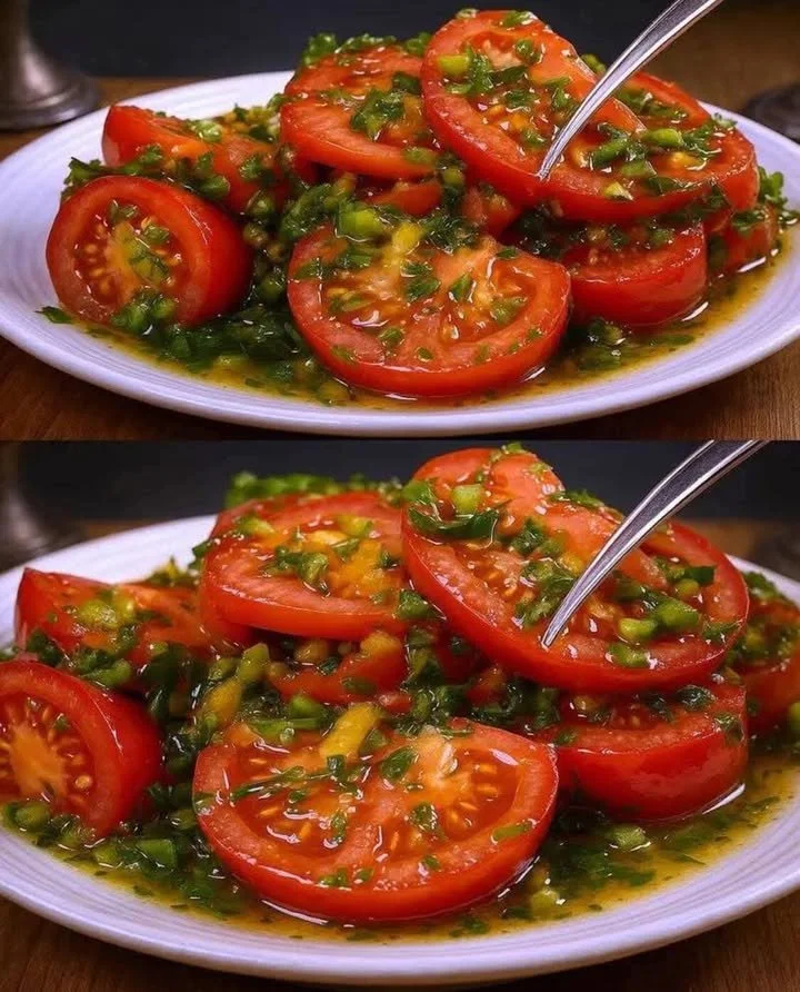 Salată magică delicioasă și sănătoasă, ideală pentru mese festive