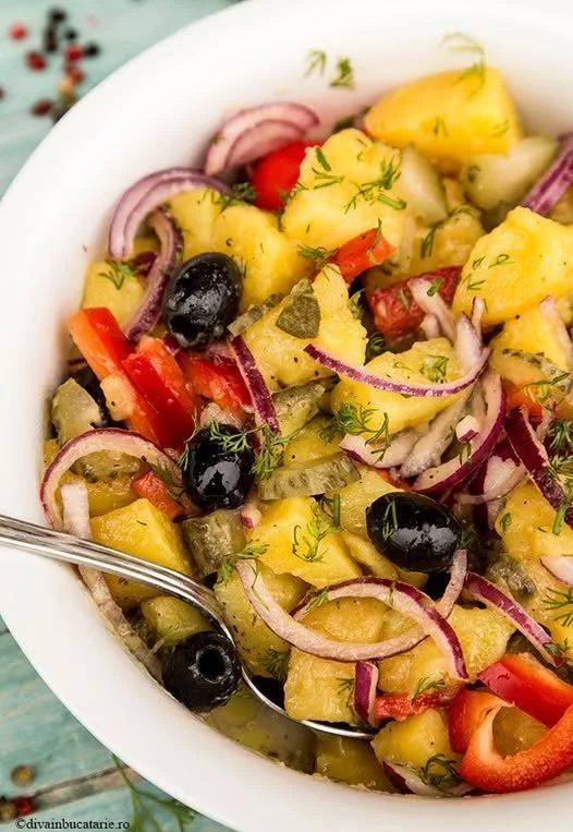 Salată orientală de post
