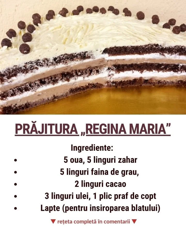 Tort cu cremă de ciocolată și frișcă delicios, gata de servire